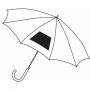 Automatic windproof stick umbrella WIND, yellow