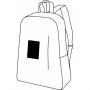 Backpack OSLO, light grey